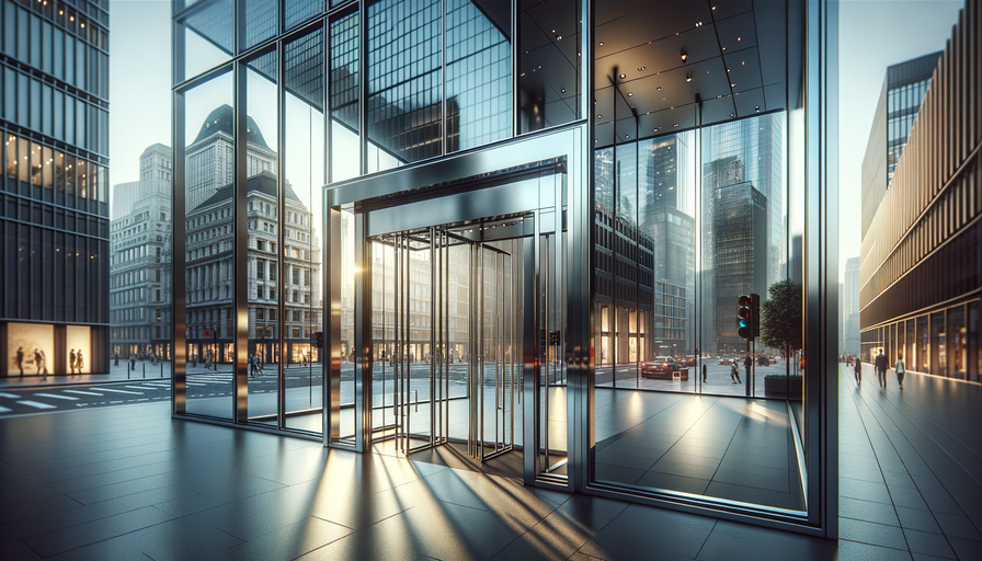 Photo of Glass Storefront Doors in Joondalup