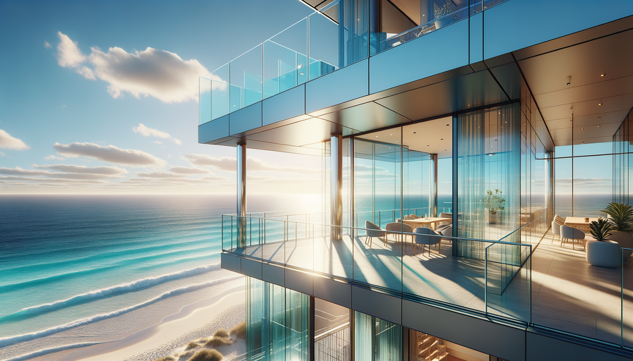 Photo of Laminated Glass Panels in Joondalup