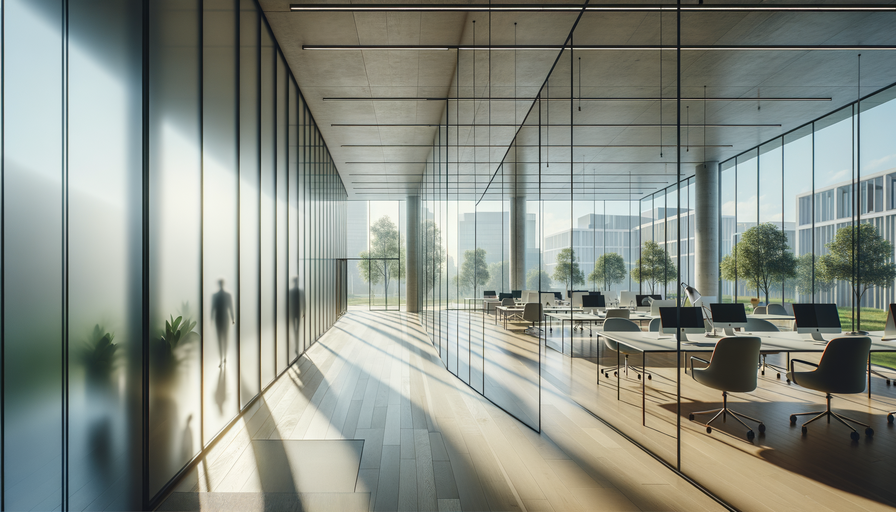 Photo of Frosted Window Glass in Joondalup