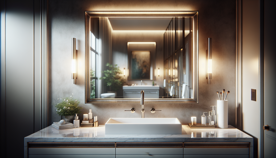 Photo of Vanity Mirror Replacement in Joondalup